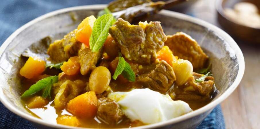Curry d’agneau à l’indienne (A l'auto-cuiseur)