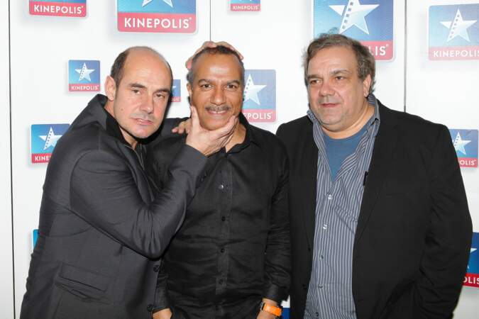 Les Inconnus à l'avant-première du film "Les Trois Frères, le retour" à Paris le 31 janvier 2014.