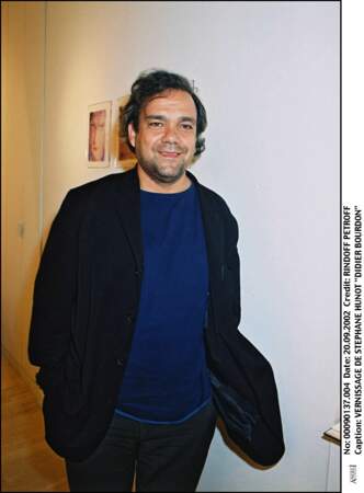 Didier Bourdon au vernissage de Stéphane Hunot en 2002.