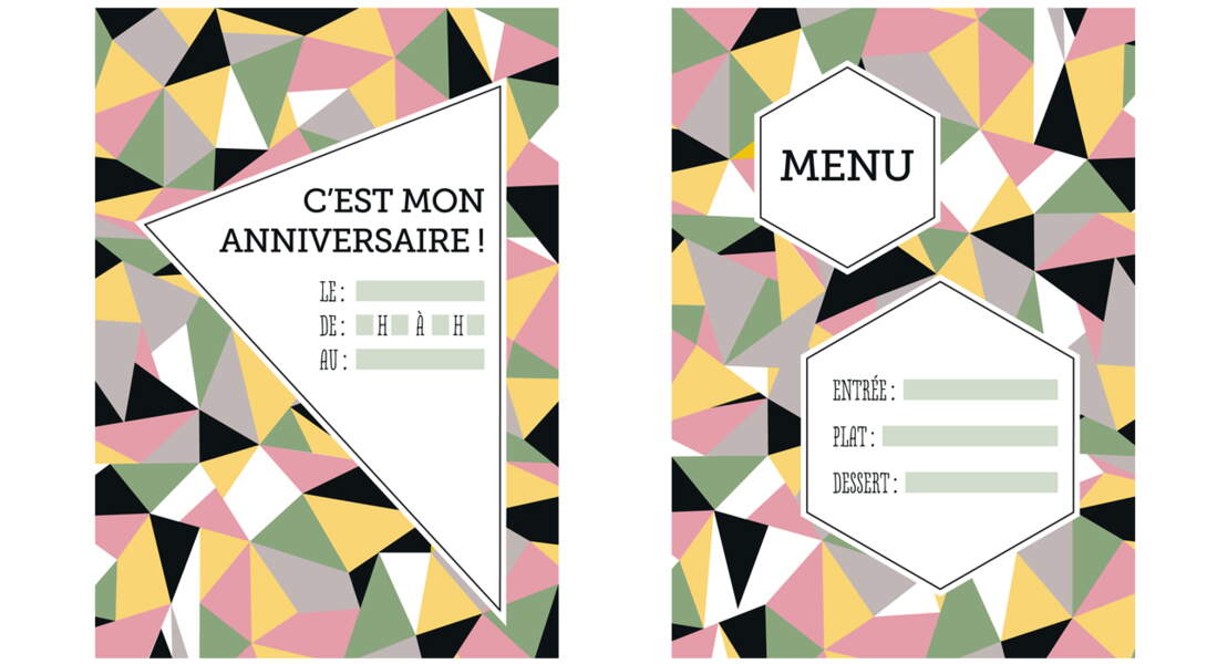 Carte D Invitation A Faire Soi Meme Femme Actuelle