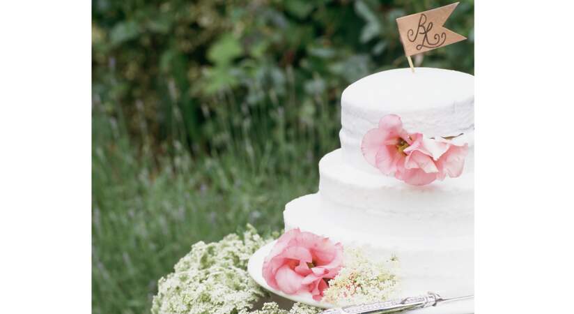 Wedding cake à la rose et au litchi