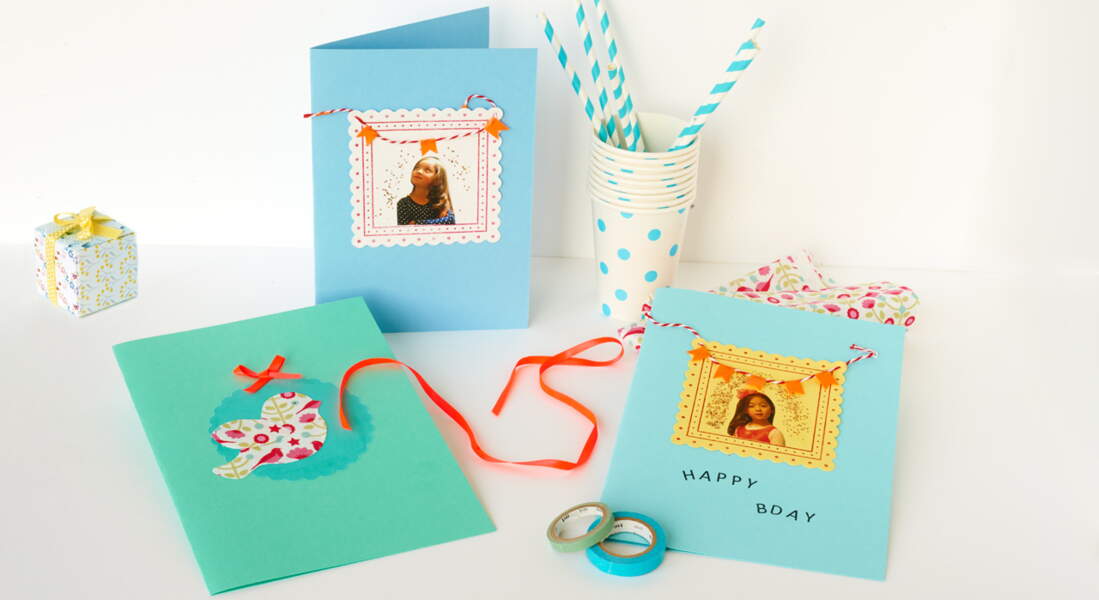 Carte d’invitation à faire soi-même - Femme Actuelle