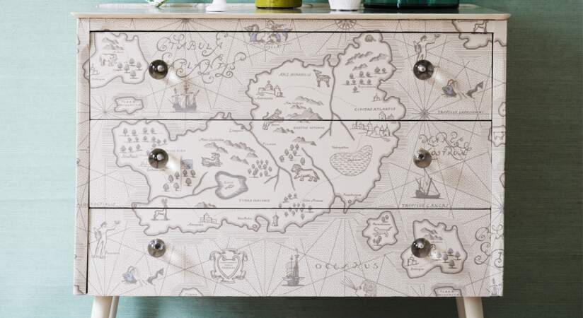 Relooker une commode inspiration voyage