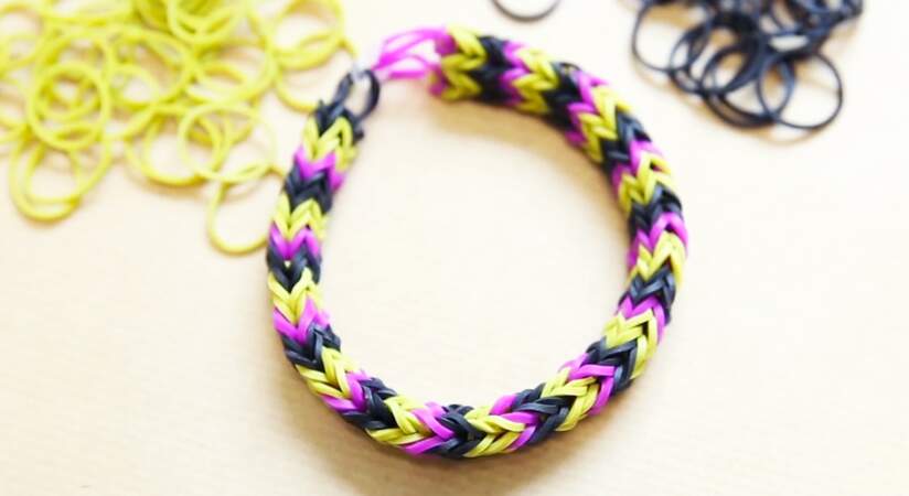 La folie des bracelets élastiques (rainbow loom)