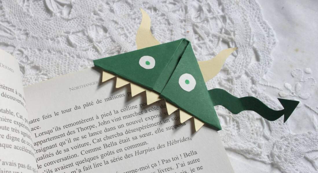 Origami facile : des marque-pages à faire soi même