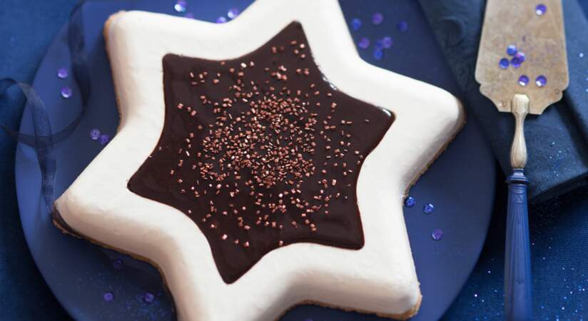 Gâteau bijou : l’étoile laquée