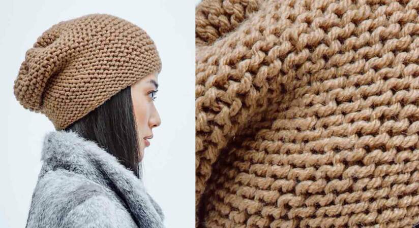 Le bonnet facile a tricoter