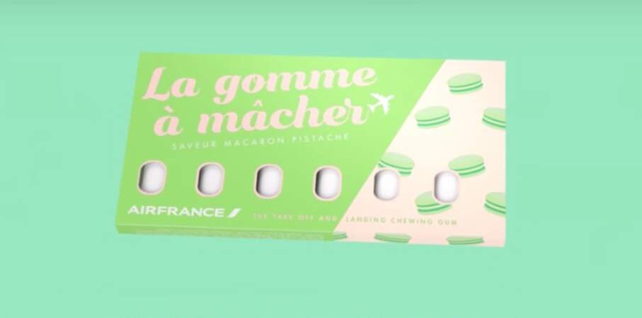 Air France lance sa "Gomme à mâcher" pour soulager les oreilles dans l'avion