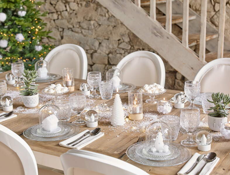 Table de Noël : nos idées de décoration en vidéos et photos - Femme