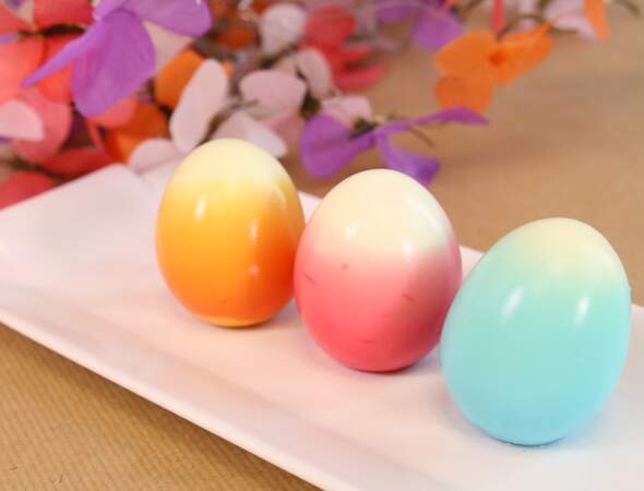 Pâques : des oeufs tie & dye pour la table