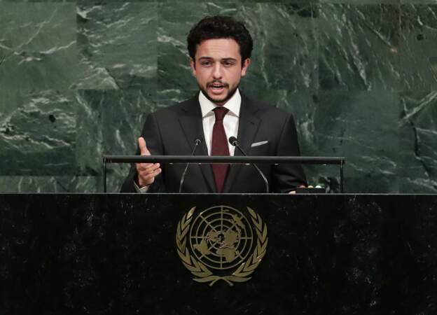 Le prince Hussein à l'ONU le 21 septembre 2017