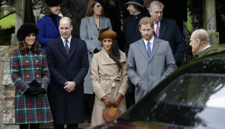 La famille royale britannique fête Noël 