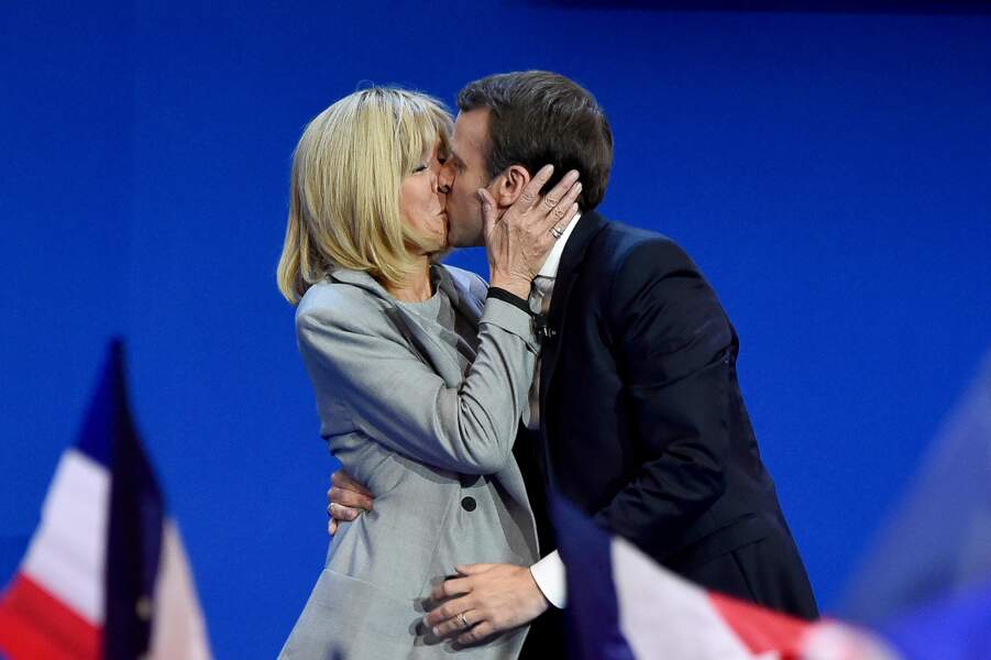 Emmanuel et Brigitte Macron - Avril 2017