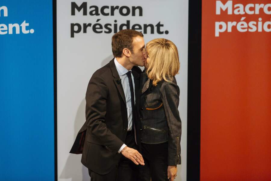 Emmanuel et Brigitte Macron - Mars 2017