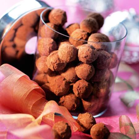 Truffes chocolat-noisettes
