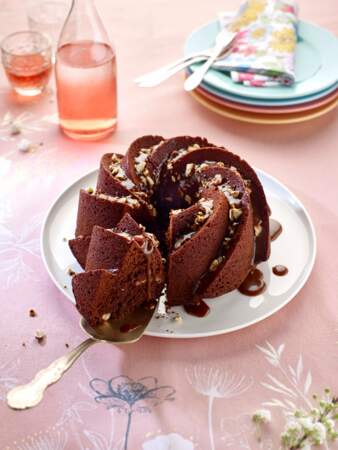 Gâteau chocolat-noisettes
