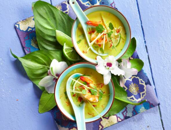 Soupe thaïe de la mer