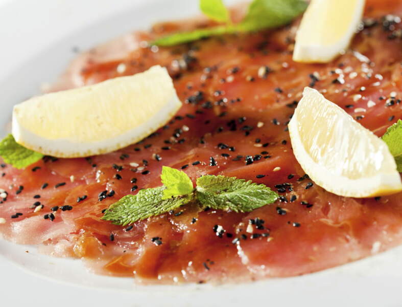 Carpaccios : nos recettes à déguster toutes crues ! - Femme Actuelle