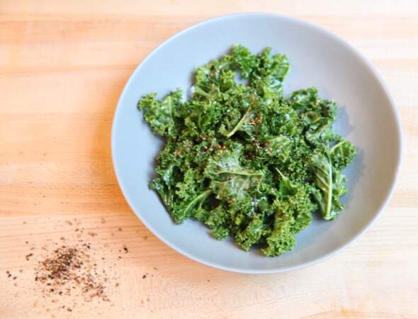 Salade de chou kale au sésame