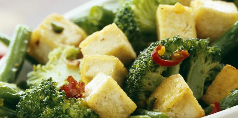 Sauté de tofu au brocoli 