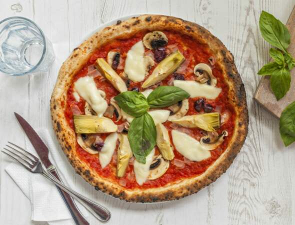Pizza végétarienne coupe-faim
