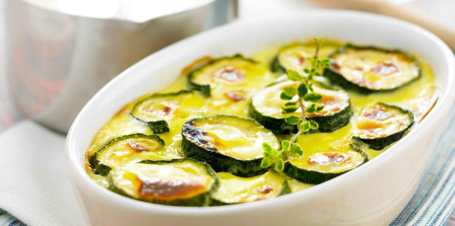 Gratin de courgettes à l'italienne