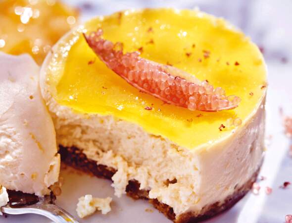 Cheesecake light au citron de Menton