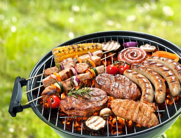 Mixed-grill au barbecue