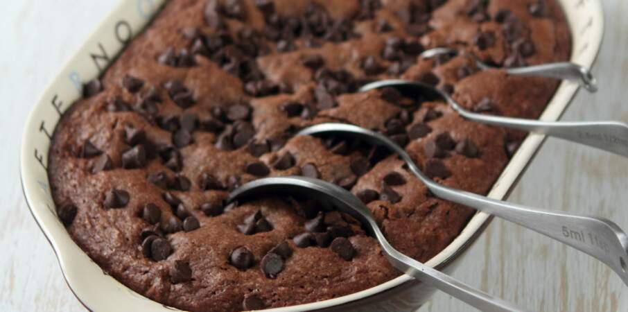 Brownies aux éclats de chocolat