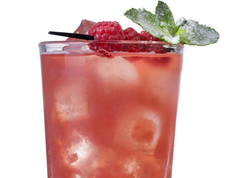Cocktail Raspberry Flower