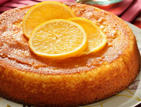 Gâteau de semoule à l'orange