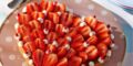 Tarte aux fraises sans cuisson en forme de coeur