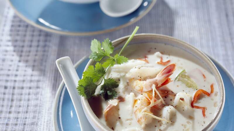 Soupe thaï de poisson