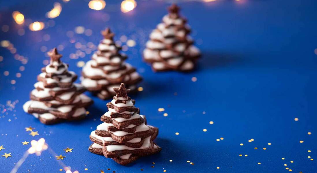 Sablés de Noël au chocolat