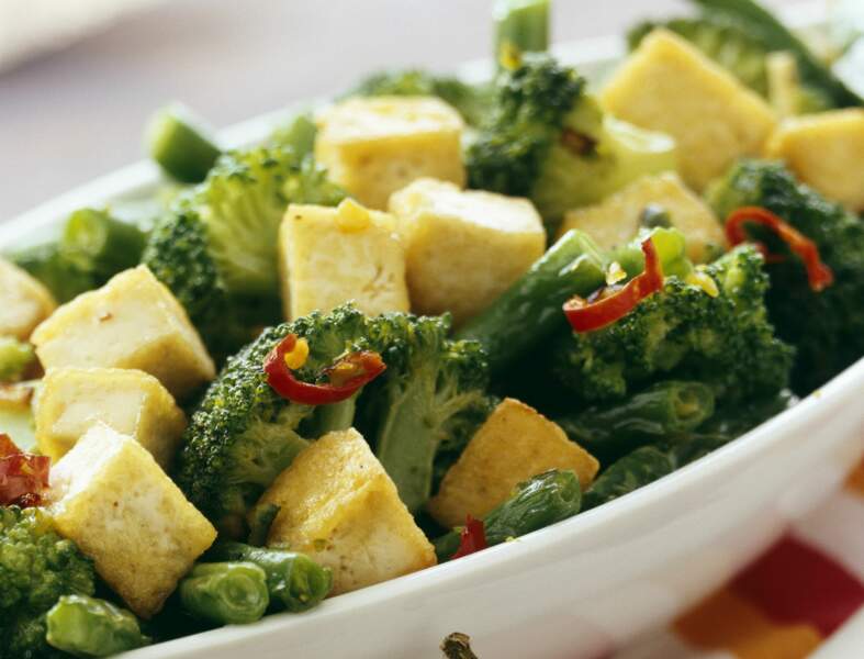 Sauté de tofu au brocoli