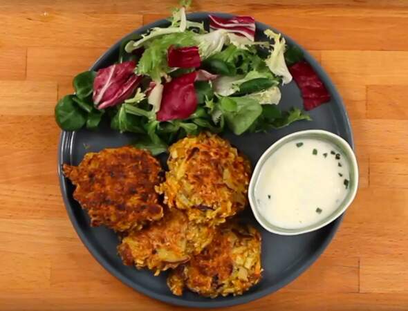 Recette végétarienne en vidéo : les croquettes de légumes