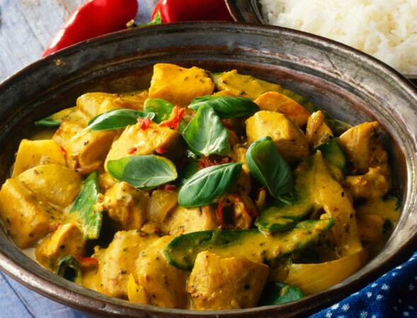 Curry de boeuf à la façon Thaï
