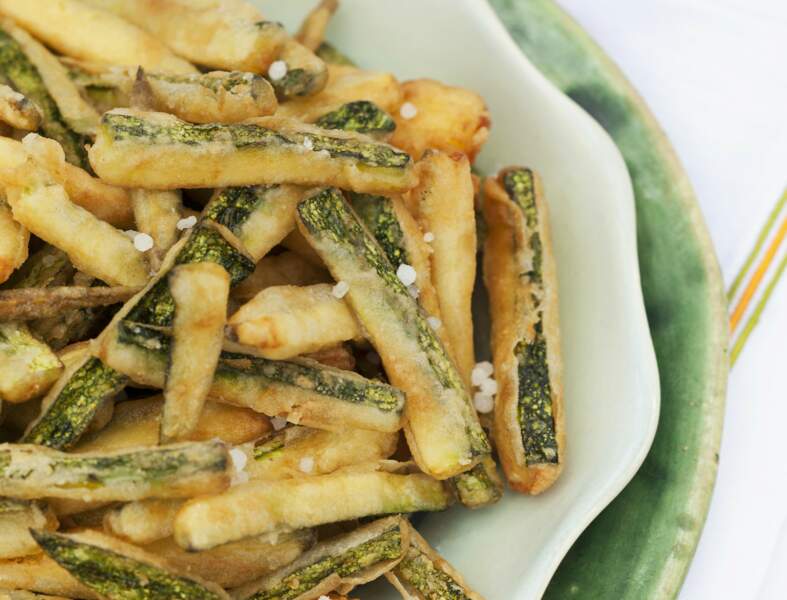 Courgettes frites