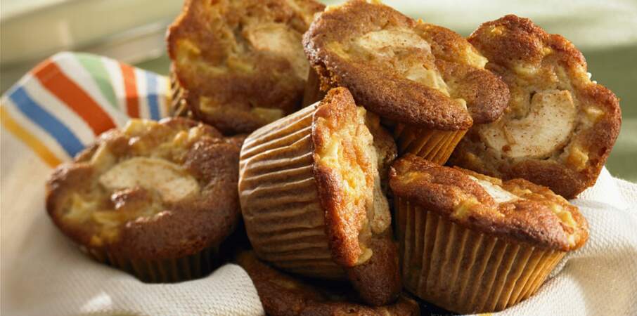 Muffins pomme cannelle gingembre