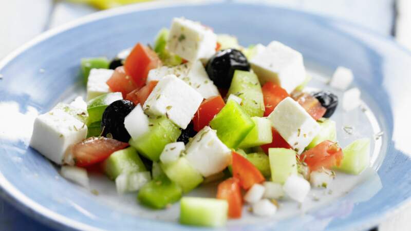 Salade grecque à l'origan