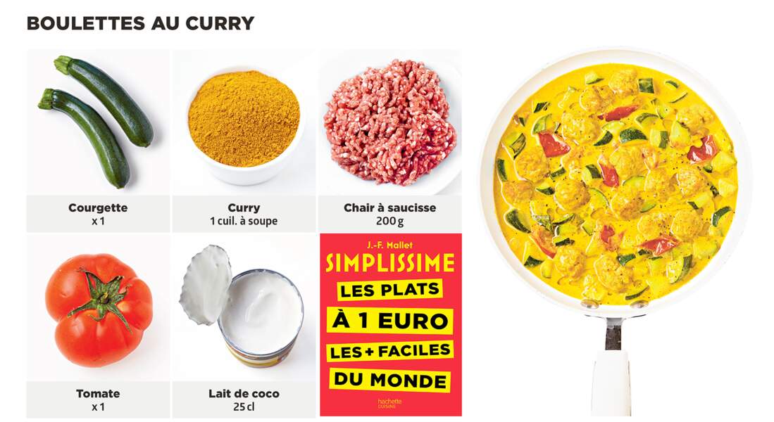 Boulettes au curry Simplissime