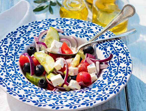 Salade grecque super simple