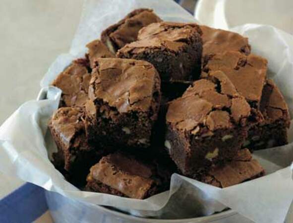 Brownies au chocolat et aux noix du Brésil