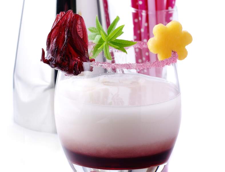 L’Hibis rose, long drink sans alcool