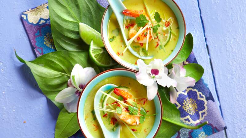Soupe thaïe de la mer