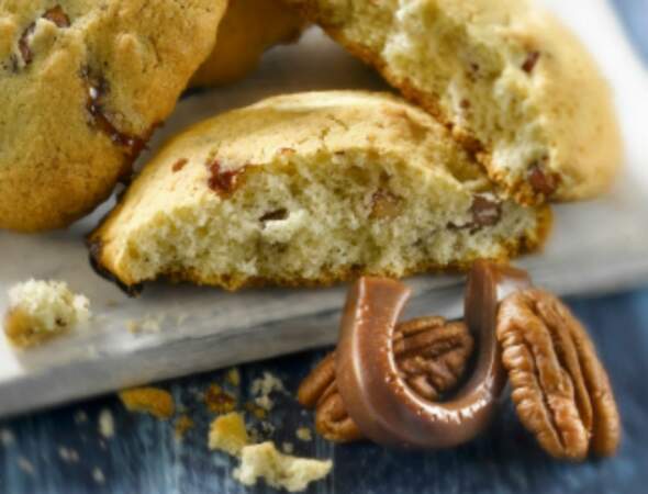 Cookie au Carambar® et aux noix de pécan