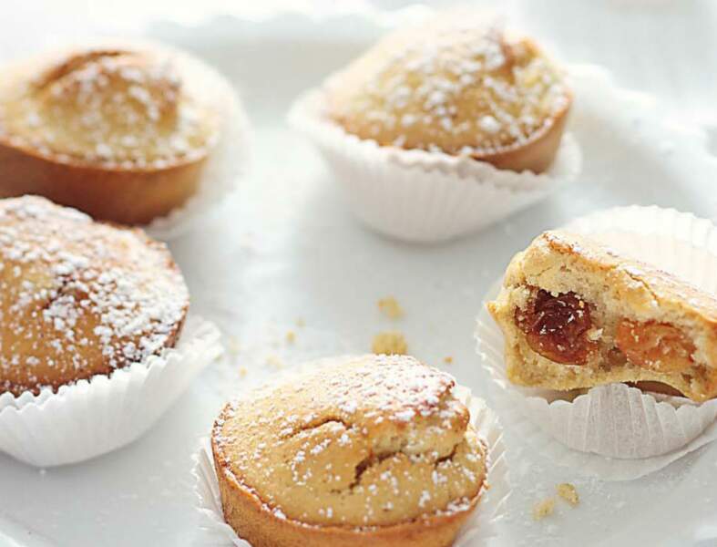 Mini-muffins orange confite, raisins et cannelle