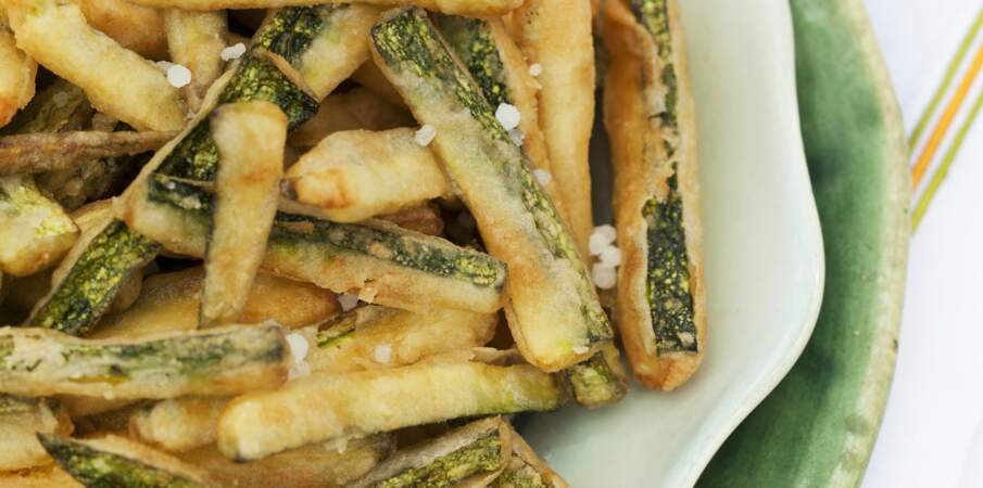 Courgettes frites