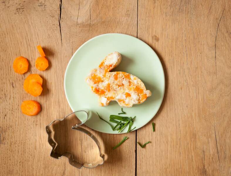 Recette pour chat : pâtée de lapin-carotte-semoule