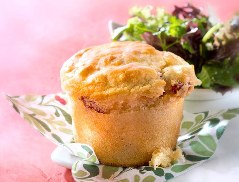 Muffins au fromage et chorizo